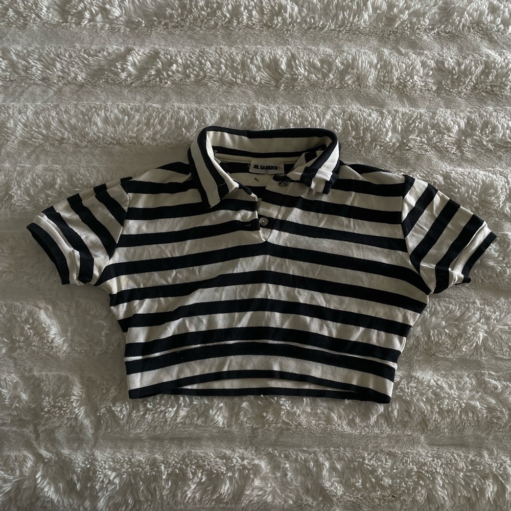 vintage jil sander crop top